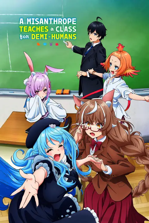 Download A Misanthrope Teaches a Class for Demi Humans (2026) (Season 1) Multi Audio {Hindi English Japanese} 1080p || x264 WEB DL Esubs