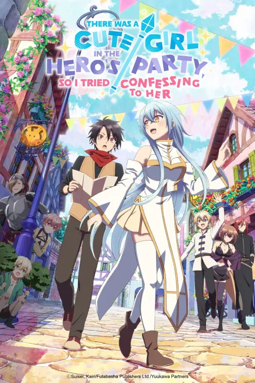 Download There Was a Cute Girl in the Hero’s Party, So I Tried Confessing to Her (2026) (Season 1) {Hindi Japanese} 1080p || x264 WEB DL Esubs
